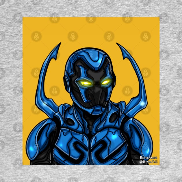 Blue Beetle by Revel-Arts